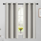 Yakamok Blackout Curtains Room Darkening Thermal Insulated Grommet top Window by Yakamok