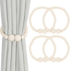 KLOGTSIND Magnetic Curtain Tiebacks, 4 Pack Curtain Holdbacks by KLOGTSINDDirect