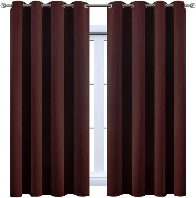 Yakamok Window Treatment Blackout Thermal Insulated Room Darkening Solid - Image 8