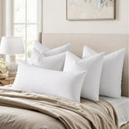 MIULEE Feather Pillow Insert 16x26, Decorative Down Feather Fluffy Throw Pillow - Image 3