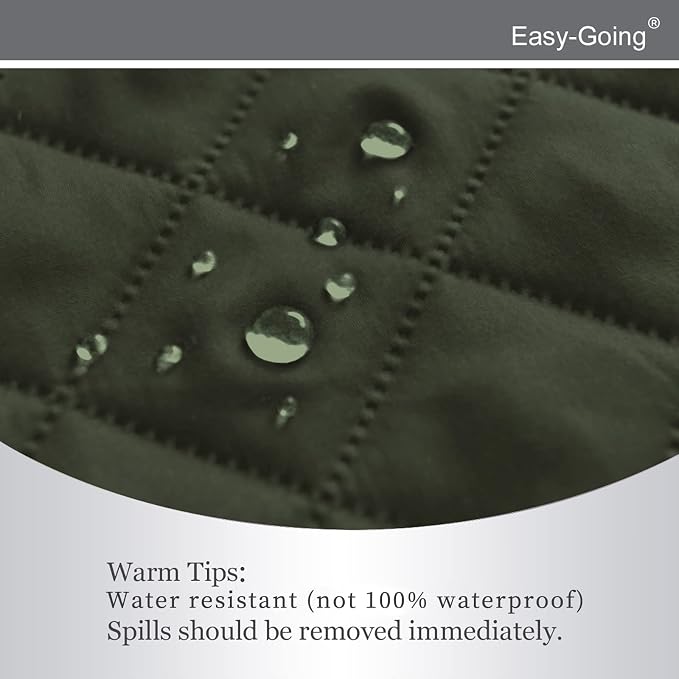 Easy-Going Recliner Chair Slipcover Reversible Sofa Cover Water Resistant Couch - Image 4