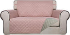 PureFit Reversible Quilted Sofa Cover, Water Resistant Slipcover Furniture by PureFit