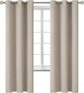 BGment Room Darkening Curtains 72 Inches Long by BGment