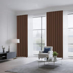 CUCRAF Brown Blackout Curtains 84 inch Length 2 Panels Set, Rod Pocket Room - Image 8