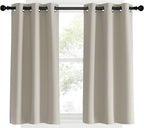 NICETOWN Room Darkening Short Curtain Panels - Image 2