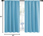 NICETOWN Kitchen Window Blackout Curtain Panels - Image 10