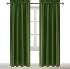 DWCN Blackout Curtains Room Darkening Thermal Insulated Bedroom Curtains Window - Image 9