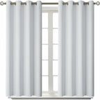 BGment Room Darkening Curtains 45 Inches Long by BGment