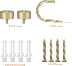Premium Curtain Holdback, Quality Metal Decorative Curtain Holdbacks - Image 3