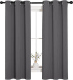 NICETOWN Grey Blackout Curtain Panels by NICETOWN