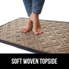 GORILLA GRIP 100% Waterproof All-Season WeatherMAX Doormat 35x23, US Designed - Image 8