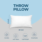 Utopia Bedding Throw Pillows – 14 x 20 Inches Down Alternative Pillows - Image 4