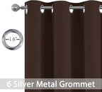 Yakamok Blackout Curtains Room Darkening Thermal Insulated Window Panels - Image 2