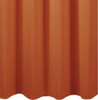 LEMOMO Orange Blackout Curtains 42 x 63 Inch Length/Set of 2 Curtain - Image 7