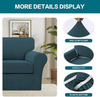 Turquoize 2 Piece Chair Covers Chair Slipcovers - Image 4