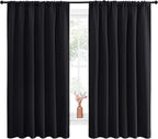 NICETOWN Black Blackout Curtain Blinds - Image 2
