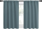 NICETOWN 2 Panels Blackout Curtains, Rod Pocket Thermal Insulated Drapes by NICETOWN