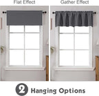Chyhomenyc Charcoal Grey Valances - Image 2