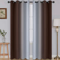 SimpleHome Ombre Room Darkening Curtains by SimpleHome