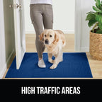 GORILLA GRIP® Ultra Absorbent Front Door Mat Outside Entrance, Traps Dirt and - Image 6