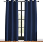 NICETOWN Blackout Curtain Panels, 1 Pair, 42 by 80-inch, Window Treatment - Image 2
