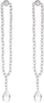SUQ I OME 1 Pair of Luxury Crystal Beaded Magnetic Curtain Tieback and Holdback - Image 2