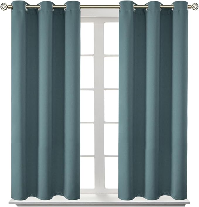 BGment Room Darkening Curtains 45 Inches Long by BGment