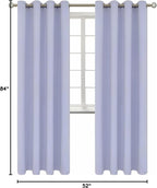 BGment Room Darkening Curtains 84 Inches Long - Image 9