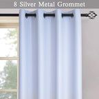 SimpleHome Ombre Room Darkening Curtains - Image 3