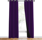 NICETOWN 100% Blackout Curtains - Image 2