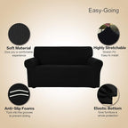 Easy-Going Stretch Sofa Slipcover 1-Piece Sofa Cover Furniture Protector Couch - Image 3