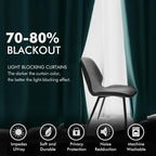 MIULEE Christmas Dark Green Velvet Curtains Room Darkening Blackout Soft - Image 4