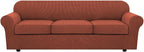 H.VERSAILTEX 4 Piece Stretch Sofa Covers by HVERSAILTEX
