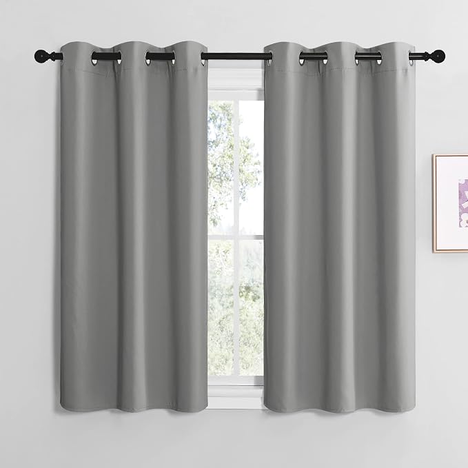 NICETOWN Thermal Insulated Grommet Blackout Curtains, Kids Window Drape Panel by NICETOWN