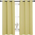 NICETOWN Paler Yellow Blackout Curtains - Image 2