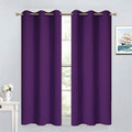 Yakamok Purple Blackout Curtains by Yakamok