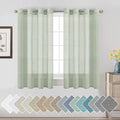 H.VERSAILTEX Linen Curtains Natural Linen Blended Curtain Panels by HVERSAILTEX