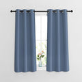 NICETOWN Bedroom Blackout Curtains and Drapes 48" Long 2 Panels Set by NICETOWN