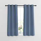 NICETOWN Bedroom Blackout Curtains and Drapes 48" Long 2 Panels Set by NICETOWN
