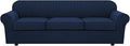 4 Piece Stretch Sofa Covers for 3 Cushion Couch Covers Furniture Slipcovers for by HVERSAILTEX