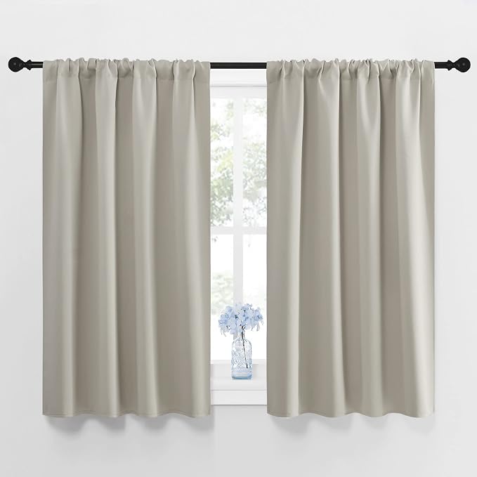 NICETOWN Blackout Curtains for Living Curtains, Room Darkening Window Curtain by NICETOWN