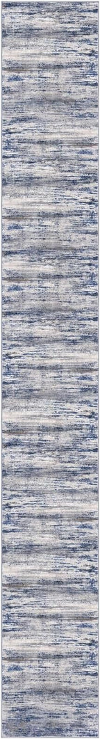 KOZYFLY Modern Abstract Washable Long Rug Runner 2.6x20 Hallway Rug Runner - Image 8