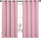 NICETOWN Bedroom Curtain Panels Blackout Draperies, Thermal Insulated Solid - Image 2
