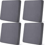 Newwiee Set of 4 Stretch Patio Cushion Covers Sofa Couch Seat Chair Slipcovers by Newwiee