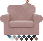 WEERRW Velvet Stretch Chair Sofa Slipcover by WEERRW