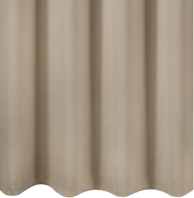 LEMOMO Khaki Blackout Curtains 66 x 63 Inch Length/Set of 2 Curtain - Image 8