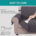 U-NICE HOME Recliner Chair Covers Reversible Chair Cover Pet Covers - Image 5