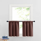 RYB HOME RV Curtains for Camper Windows, Mini Small Thermal Insulated Sunlight by RYBHOME