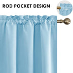 DWCN Blackout Curtains for Bedroom – Thermal Insulated Room Darkening Drapes - Image 4