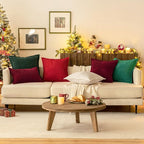 MIULEE Decorative Euro Sham Throw Pillow Covers - Image 3